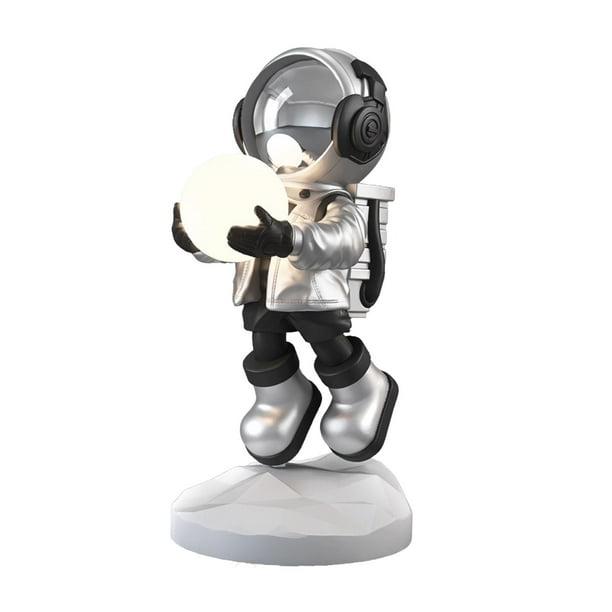 Figura de de resina, escultura creativa para decoración del hogar, pieza central de pie única Argén mayimx estatua del astronauta