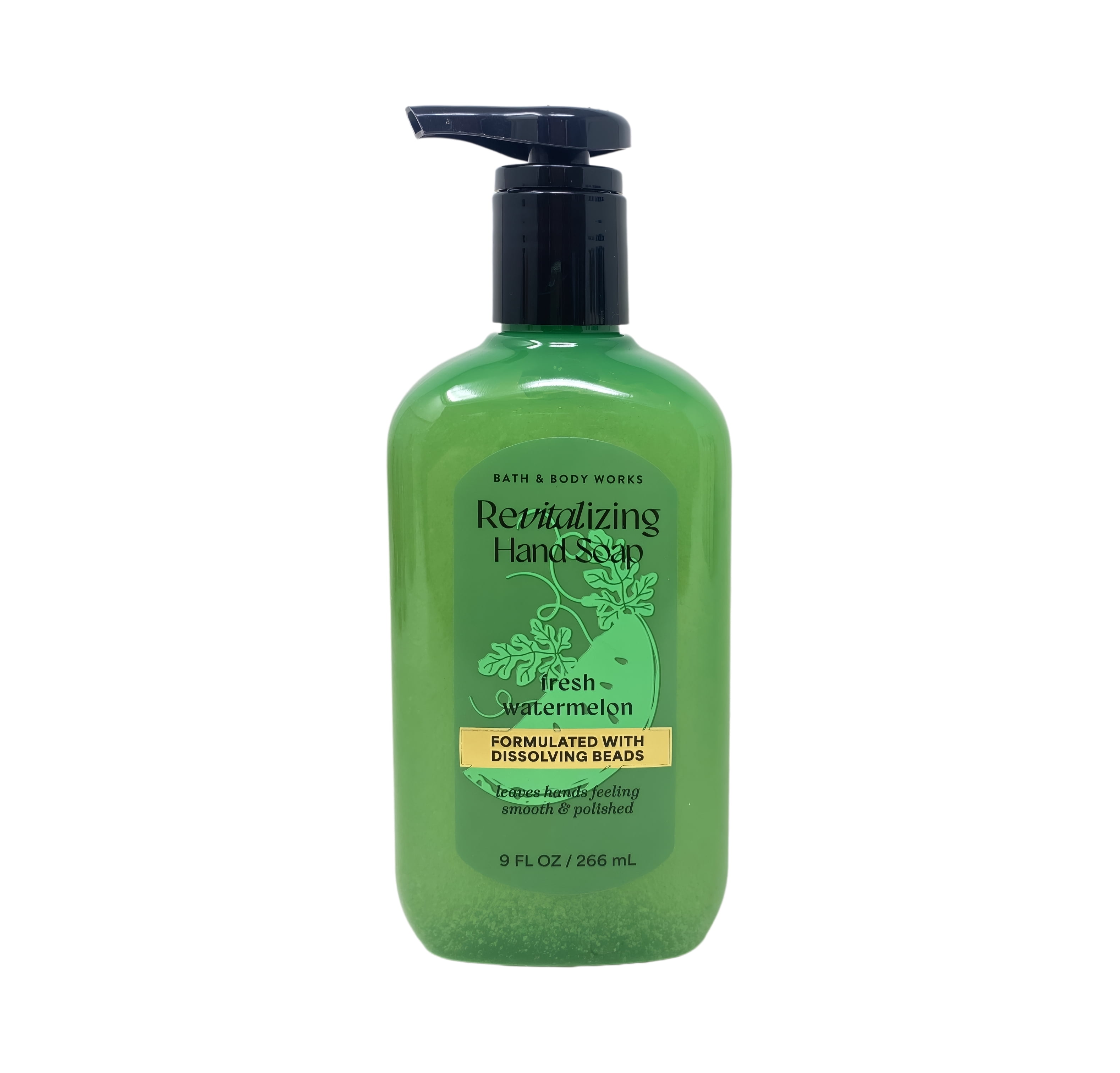 Bath & Body Works Fresh Watermelon 3 Revitalizing Gel Hand Soaps with an Aloe Vera Mini Soap
