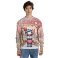 thumbnail image 4 of Happy Valentine’s Day Adorable Siamese Kitten Holding Heart Balloon All Over Print 3D Sweatshirt Unisex Merch Cat Lover Kitten Owner Gifts - 00030, 4 of 6