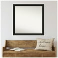 thumbnail image 5 of Amanti Art Custom Wall and Bathroom Mirror (31.25 x 31.25 in.), Midnight Black Narrow Frame, 5 of 7