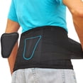 thumbnail image 1 of Faja lumbar AVESTON para aliviar el dolor lumbar. Cinturón de 6 costillas con almohadilla lumbar para hombres y mujeres. Ortopédica, ligera, delgada, rígida y ajustable. Hernia de disco. Circunferenci, 1 of 5