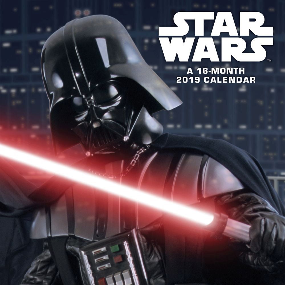 2019 Star Wars Saga 2019 Wall Calendar, Star Wars by Trends