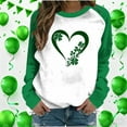 thumbnail image 1 of TaTaai Hoodies Shirts for Women Early Fall Long Sleeve Tops Vintage Graphic Outfits Tops Fashion Pullover Tees Gift, 1 of 7