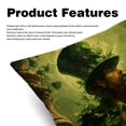 thumbnail image 2 of Saint Patrick's Day Set - Decorative Pillows Covers, Velvet Throw Pillow Cases with Unique Patterns for Home Decor, 16x16, 18x18, 20x20 Inches, 2 Pack - Great for Various Occasions., 2 of 6