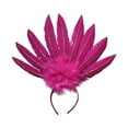 thumbnail image 3 of de Plumas, Diademas para El Pelo, , Disfraz, para Festival, Baile, Fiesta, Boda, 3 of 8