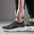 thumbnail image 6 of Men's Sock Shoes Sneakers Lightweight Athletic Shoes Breathable Walking Shoes, 6 of 9