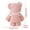 Pink, variant on COM1950s Cute Bear Shaped Towel, Soft Absorbent Cotton Hooded Towel for Kids, Baby Shower Gift, Birthday Present for Toddler Girls Boys