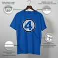 thumbnail image 3 of Men's Marvel: Fantastic Four Classic Logo Graphic T-Shirt, 3 of 10