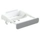 thumbnail image 3 of Baño Soporte para lavabo retráctil Cocina Estante de almacenamiento montado en la pared Toallero multifuncional con gancho tholdsy HA000635-01B, 3 of 6