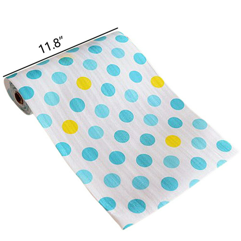 Polka Dots Shelf Contact Paper, Cabinet Drawer Liner, Kitchen Table Mat -  Temu