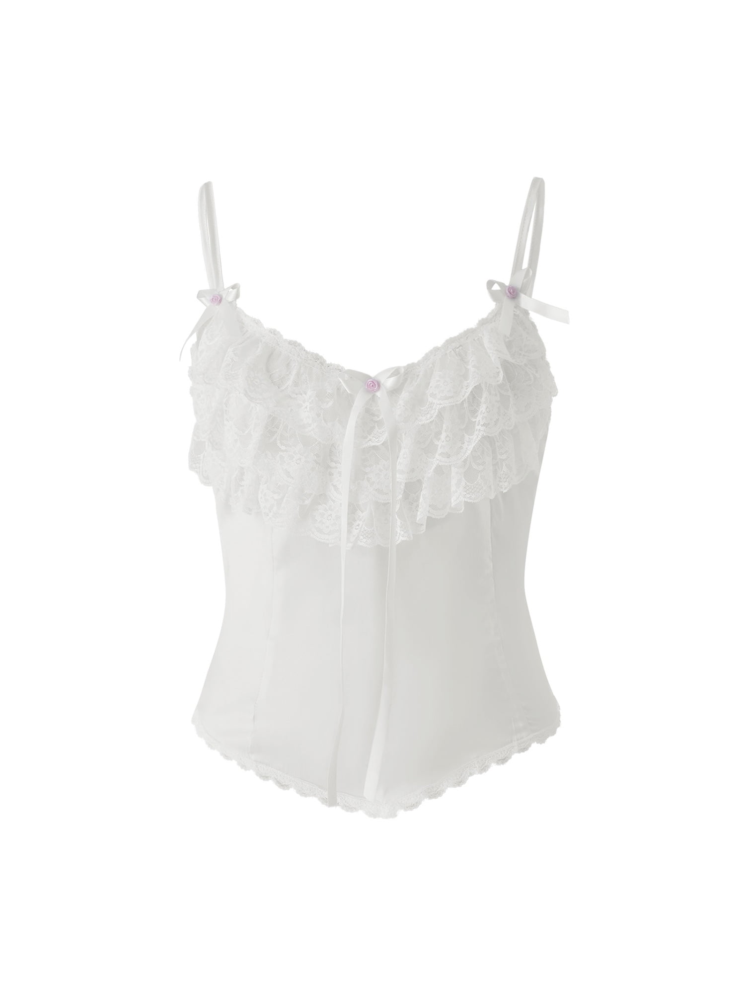hirigin Women's Lace Camisole, Spaghetti Strap V-neck