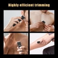 thumbnail image 4 of Obacre  Electric Razor for Men, IPX7 Waterproof Versatile Shaver for Temple, Groin, Nose, Ear Hairs, Beard, Body Hair Trimmer for Men, Painless Grooming Kit with 2 Replaceable Ceramic Blade Heads, 4 of 8