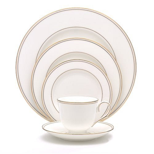 Lenox Federal Gold Bone China 5 Piece Place Setting by Lenox