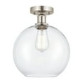 thumbnail image 2 of Innovations Lighting 616-1F-15-10 Athens Semi-Flush Athens 10" Wide Semi-Flush Globe, 2 of 5