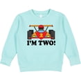 thumbnail image 2 of Inktastic Race Car 2nd Birthday Boys Racing Toddler Sweatshirt, 2 of 4
