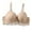 Khaki, variant on Sopiago Women's Push Up Lace Bra Demi Padded 1 Cup Lift Up Bras Soft Lace Sexy Womens Bras Khaki,L