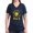 Navy, variant on CafePress - Pre K Sunshine School Design T Shirt - Women's V-Neck Dark T-Shirt