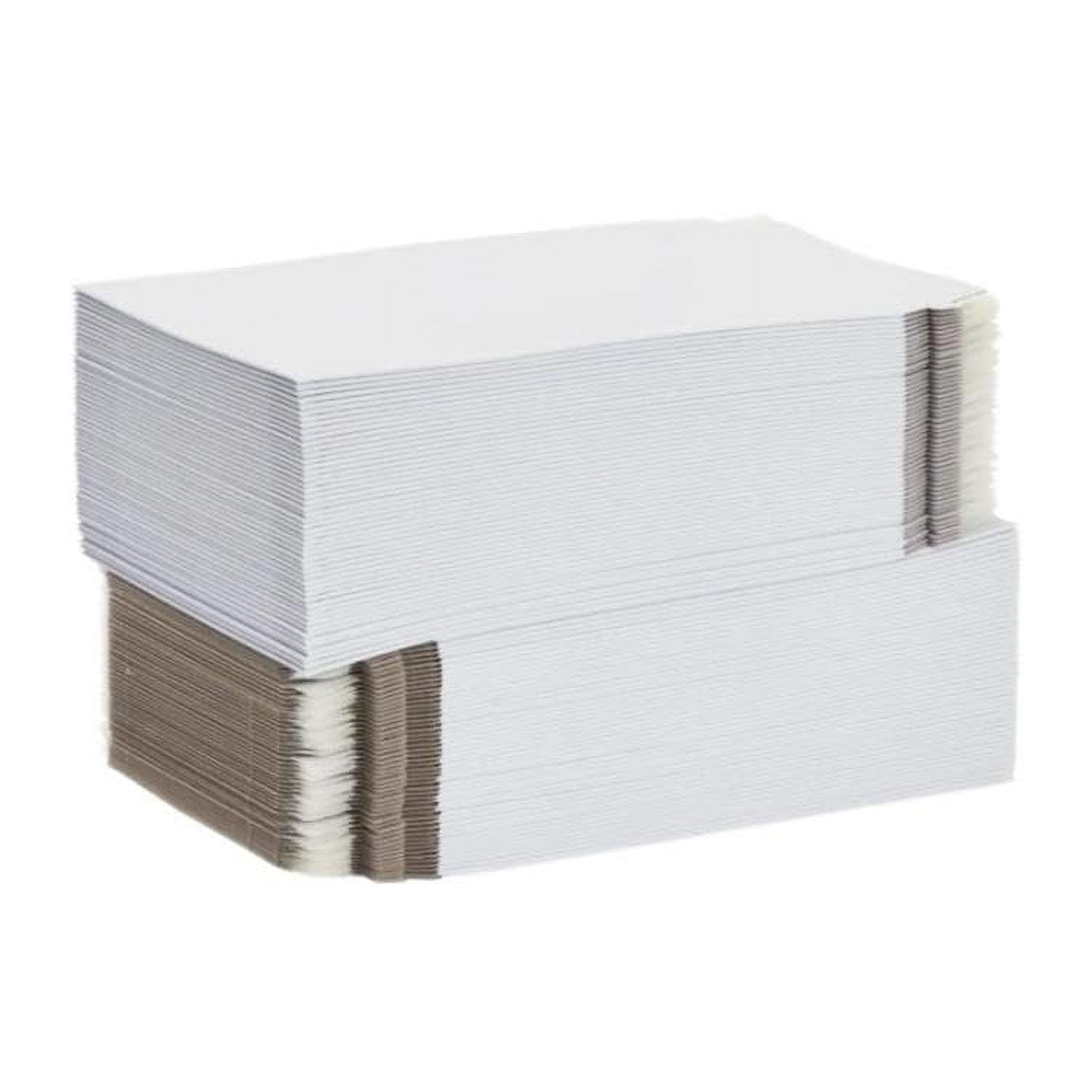 50 Pack 9x11.5 White Rigid Stay Flats Self-Seal Cardboard Envelope Mailers 9"x11.5"
