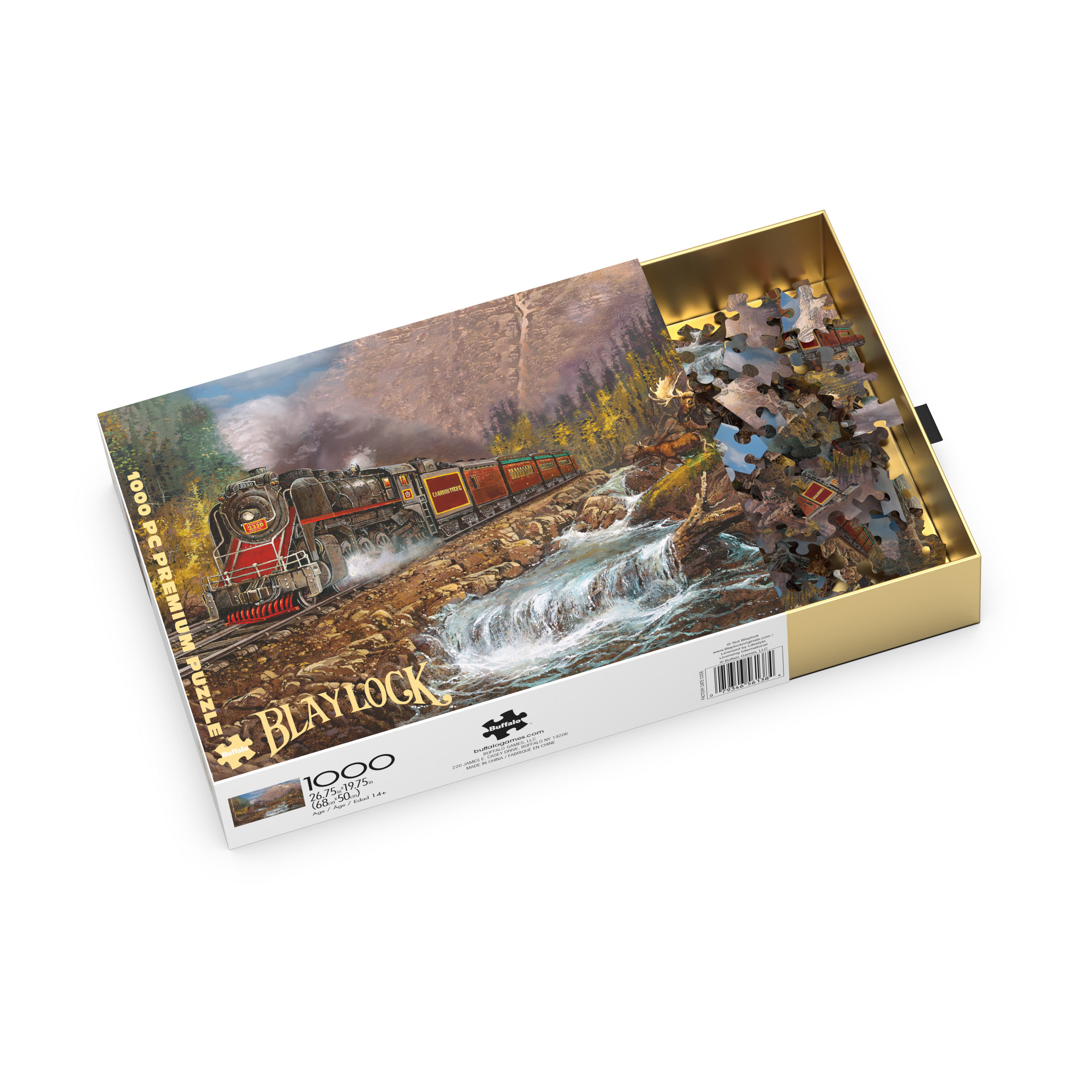 Buffalo Games Canadian Pacific Railroad 1000-Piece Puzzle