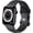 Anthracite Black, variant on ZYX Breathable Sport Band for Apple Watch, Two-Tone Silicone Replacement Strap with Air Holes, Anthracite Black, 38/40/41/42mm-Series 11 10