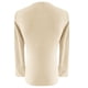 thumbnail image 4 of MHFRRA Camiseta Informal de Manga Larga Acanalada con Cuello Redondo y Corte Entallado para Mujer Beige, 4 of 4