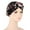 Black, variant on Blue Headband for Women Cancer Head Hat Cap Ethnic Bohemian Floral Print Braid Hair Cover Wrap Turban Headwear Turban Cap
