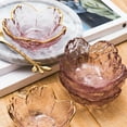 thumbnail image 6 of Qianha Mall 4pcs Sakura Plates Soy Sauce Dish, Sakura Shaped Glass Seasoning Dishes/Pink Appetizer Plates, Japanese Crystal Salad Bowls, Housewarming Gifts, 6 of 9