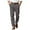 A-Dark Gray97, variant on XIAONU Men's Black Linen Dress Pants Belt-Waist Tailored Trousers Breathable Formal Casual Daily Pant