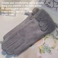 thumbnail image 4 of Guantes de invierno para mujer Guantes de mensajes de texto con pantalla táctil para clima frío - Guantes cálidos y térmicos a prueba de viento, 4 of 5