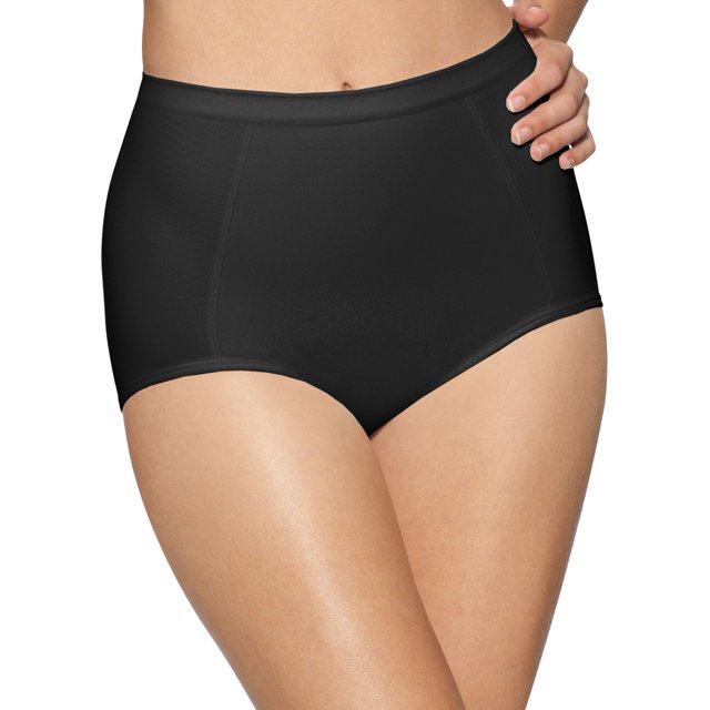 Bali Womens Ultra Control Seamless Brief with Targeted Control - Best-Seller, L
