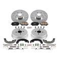 thumbnail image 3 of PowerStop Front and Rear Z23 Evolution Sport Brake Pad Rotor Drum and Shoe Kit Fits: PONTIAC TOYOTA Select Models K15220DK, 3 of 10