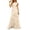 White, variant on Bridesmaid 2 Piece Dress Set, Sleeveless Fitted Top With Flowy Pleated Maxi Skirt, Casual Formal Daily Outfit, 2 Piece, S-3XL Plus Size Friendly