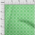 thumbnail image 2 of oneOone Cotton Cambric Light Green Fabric Geometric Shape Diy Clothing Quilting Fabric Print Fabric By Yard 56 Inch Wide, 2 of 4
