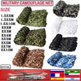 thumbnail image 2 of Red de camuflaje militar para jardín, Red de caza, color blanco, azul, verde, negro, Selva, 1,5 m x 3m, 1,5 m x 10m, 2x2m, m3m10m, 2 of 4