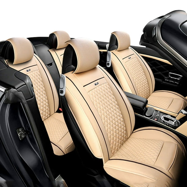 TINTON LIFE PU Leather Full Set Universal Car Seat TINTON LIFE PU Leather Full Set Universal Car Seat