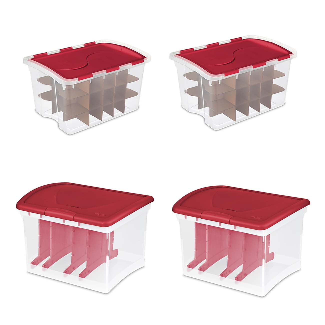 Sterilite 45 Ornament Storage Box 2 Pack Light Garland - Sterilite Clear Ornament Storage Box 45 Ornaments Sterilite 45 Ornament Storage Box 2 Pack Light Garland - Sterilite Clear Ornament Storage Box 45 Ornaments