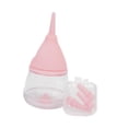 thumbnail image 2 of Kit de alimentación con biberón para gatitos, biberón de leche, tetinas reemplazables de 35 ml para hámster, mascota recién nacida, viaje, perro, Rosa, 2 of 8