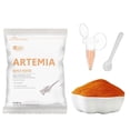 thumbnail image 1 of 60G Artemia Shelling Eggs Brine Shrimp Shelling Eggfood Aquarium Hatching Tropic Fish Food for Feeding Baby Fishes, 1 of 5