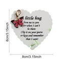 thumbnail image 3 of Pocket Hug,Card with Cute Mini Size Butterfly Tokens,DIY Sentimental Gift for Encouragement Anxiety Relief & Emotional Support,Inspirational Keepsake,Perfect for Holiday Gift(#003), 3 of 6