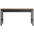 thumbnail image 4 of Pemberly Row Modern MDP Wood/Steel Metal Garage Work Table in Gray/Natural, 4 of 10