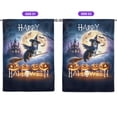 thumbnail image 2 of Happy Halloween Australian Shepherd Witch Pumpkins Bats House Flag 28x40in Double Sided Aussie Dog Lover Gifts Outdoor Decor - 13012, 2 of 5