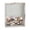 White, variant on Small Shadow Box Seashell Collection 8x10 Top Loading Display Case Frame with Slot, Movie Travel Sporting Events Concert Ticket Stubs Drink Beer Caps Memory Keepsake Box