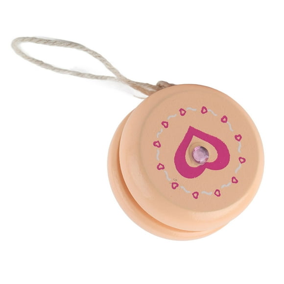 Cute Cartoon Pattern Wooden Yoyo Ball Toy for Kid Child, Made of Wood, Colorful Painted,Educational Toy to Cognitive Ability and Flexibility