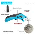 thumbnail image 3 of Cordless Electric Scissors for Cutting Fabric Carpet Rechargeable Shears, 3 of 5