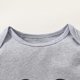 thumbnail image 5 of Gibobby Conjunto de pantalones para niños Ropa Bebé Sombrero Trajes Infantes Niños Niñas Pantalones de dibujos animados Imprimir Niñas Trajes y conjunto(Gris,18-24Meses), 5 of 5