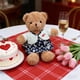 thumbnail image 4 of Conjunto de osito de peluche para San Valentín | Muñecos de peluche con conjuntos a juego | Tela suave y aterciopelada | Adornos de corazón | Regalo para niños y parejas, 4 of 6