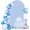Light blue, variant on Light Blue Backdrop Arch Cover for 6ft Arched Metal Stand Wedding Balloon Arch Decor Covers Wedding Bridal Shower Ceremony Event Fabric Picture Drop Decor