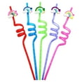 thumbnail image 2 of Fiudx Pajitas Curvas de Colores, Juego de 24 Piezas, Reutilizables y Aptas para Alimentos, Ideales para Fiestas, Reuniones y Celebraciones. Divertidas para Todas Las Edades y Ecológicas., 2 of 6