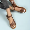 thumbnail image 4 of Amzcrzy Zapatos de mujer,Zapatos de mujer,Zapatillas de mujer, Sandalias de verano para mujer, cómodas, planas, informales, de color liso, para playa y arena. Sandalias Mujer Zapatillas De Casa, 4 of 7