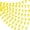 Yellow, variant on 820 ft 500 Pcs Pennant Banner Flag String Hanging Triangle Bunting Flag for Carnival Party Outdoor Events Birthday Classroom Decoration(Red)
